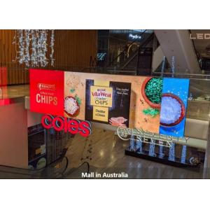 Rental Small Pitch Outdoor Hanging Full Color LED Display For Shopping Malls,