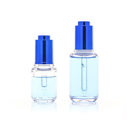 No Impurities Plastic Cosmetic Bottle 20ml With Dropper Disc Cap