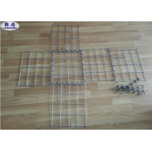 Hot Dipped Welded Mesh Gabions , Retaining Wall Using Gabion Baskets