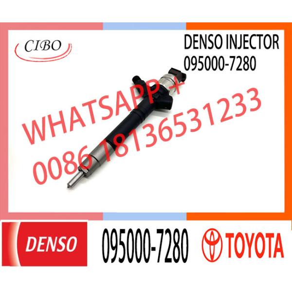 Diesel injector 23670-09210 DCRI107640 Factory Supplying Top Quality Common Rail Injector 0950007280 095000-7280