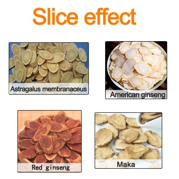 Electric Herbal Slicing Machine 50Hz 60Hz For Chinese Medicine Processing Plants