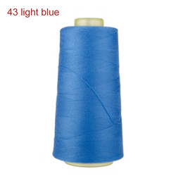 China Factory 40/2 Polyester Colorful For Sewing White Spun Sew Polyester Thread