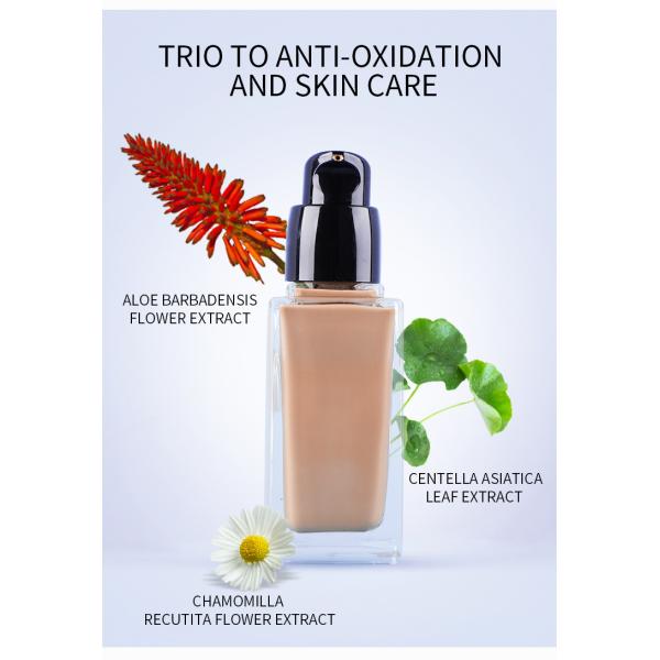 Full Coverage Foundation Private Label Waterproof Matte Liquid Concealer Foundation for Black Skin