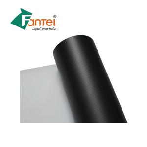 China 3.2mX50m Kraft Package Digital Printing Banner Matt Blockout Banner Material on sale