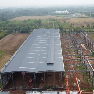 Prefab Steel Structure Warehouse with Light Steel Frame