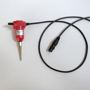 Quality Spike 75mm 60Hz Vertical Geophone For Defense Engineering for sale