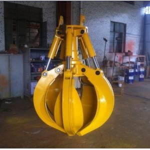 China 360 Degree Hydraulic Rotating Grab For Loading And Clear Up Stone / Scrap Steel on sale
