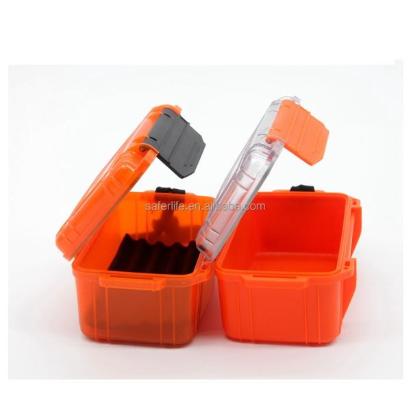 Passed IP 68 ABS waterproof case with transfer cover for diver keep goods dry tool holder ABS storage container