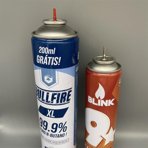 Lighter valve adapter set showing different sizes