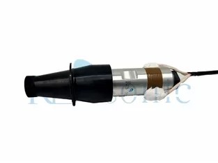 Buy 20Khz 50mm Ultrasonic Welding Transducer For Plastic Mask Welding at wholesale prices