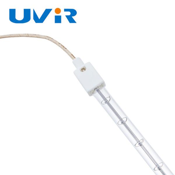 220V 1500W SK15S Clear IR Halogen Heating Tube 5000h Life