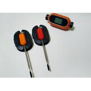 China 100 Meters Wireless Digital BBQ Meat Thermometer Temperature Settings Manually on sale