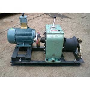 220 Volt Cable Pulling Tools Electric Engine Powered For Underground Power Site
