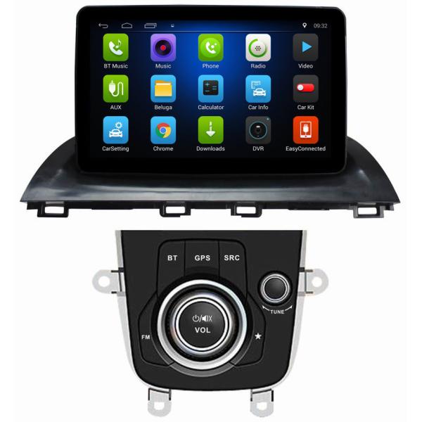 Ouchuangbo 9 inch car radio stereo touch screen for Mazda 3 Axela 2 with gps navi BT USB wifi android 8.1 system