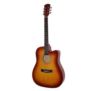 Guitar Wholesale 6 String 40 inch Spruce Veneer acoustic electric Guitar for