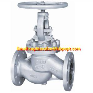 FLANGED globe valve BODY cast steel STANDARD ansi