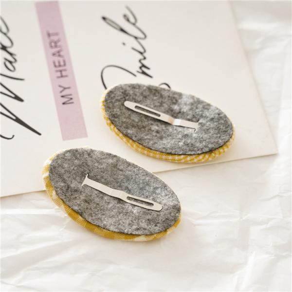 Girls baby hair clip set DIY INS cute BB clip candy color plaid hair clip wholesale accessories