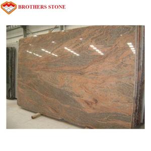 Alkali Resistance Polished Granite Stone , China Juparana Granite Slabs