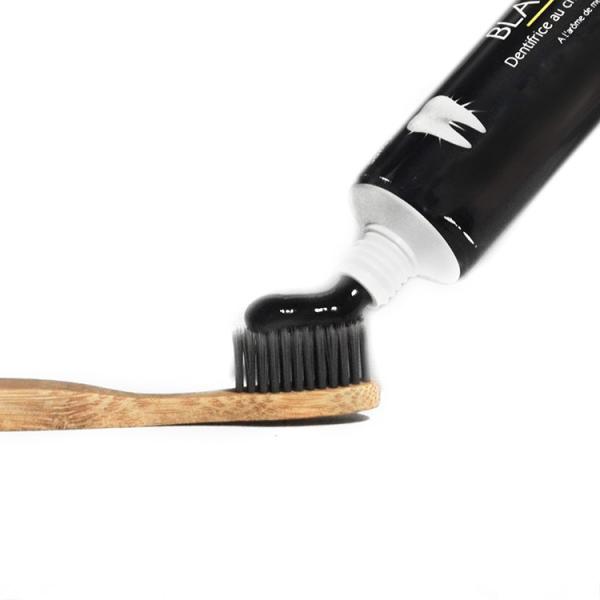 Buy Green Compostable Plastic Free Natural Bamboo Charcoal Toothbrush Custom Logo at wholesale prices