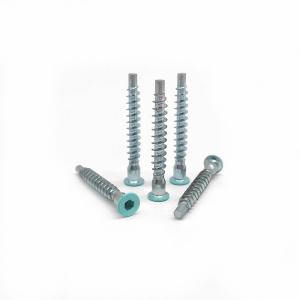 Customized Straight Repair Screws Countersunk Head Hexagonal Roller Coaster