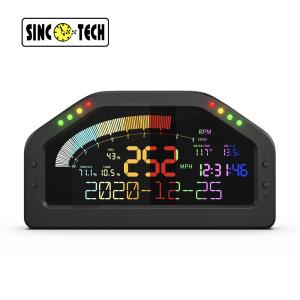 Do921 OBD2 Automotive Electric Oil Pressure Gauge LCD Screen Multimeter Race Car