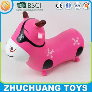 China kids small inflatable jumping cow on sale