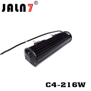 LED Light Bar JALN7 216W 4Rows Combo Beam LED Driving Lamp Super Bright Off Road