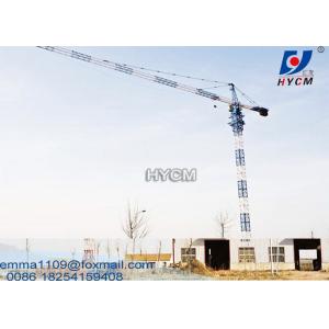 QTZ80 Hammer-head Electric Tower Crane 56m jib ISO CE GOST EAC Certification