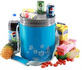 New Design Cylindrical Cooler Lunch Bag Personalized Cooler Bag