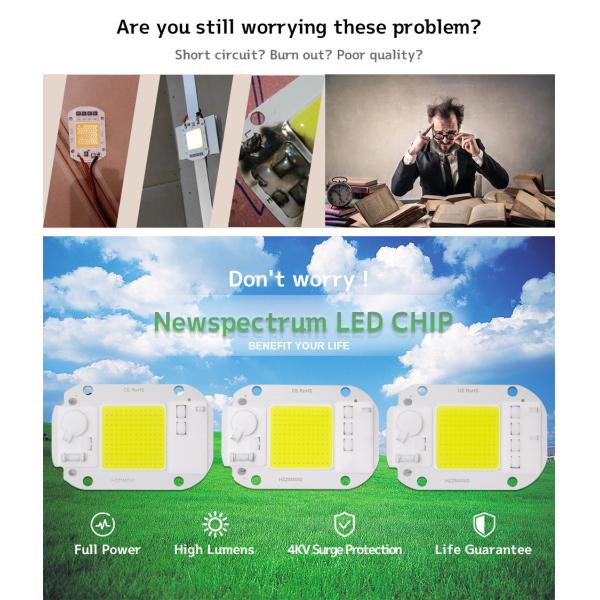 Customized Logo AC COB LED