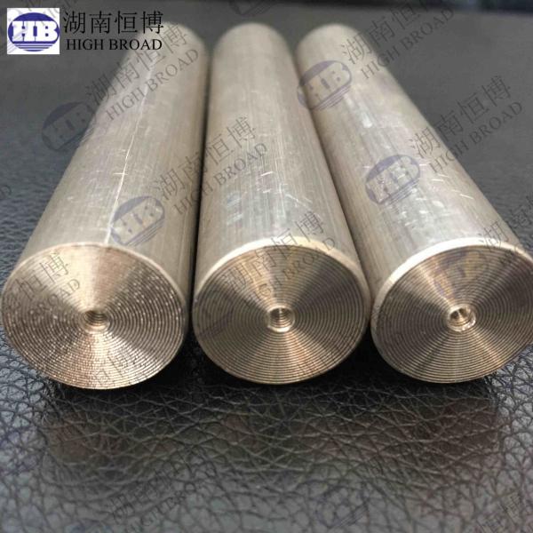 Extruded Magnesium Bar , Magnesium Alloy Rod For Cell Battery Salt Water
