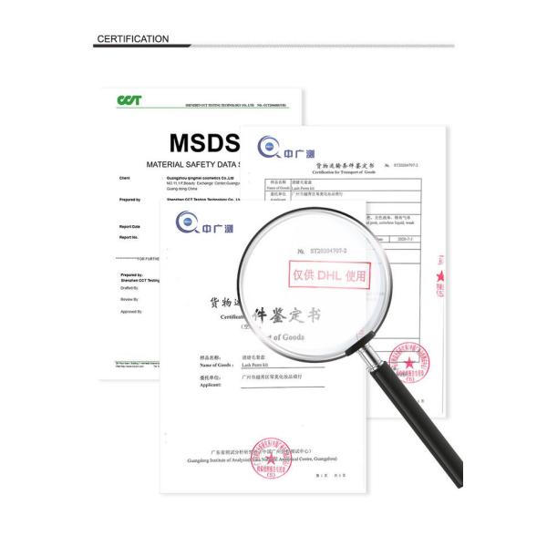 20 Minustes MSDS Phoenix Brown Eyelash Lift Perming Kit 3