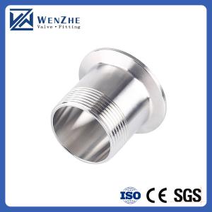 Customized Sanitary Female Threaded Pipe Fitting to 2.5 Inch TRI CLAMP OD 77mm