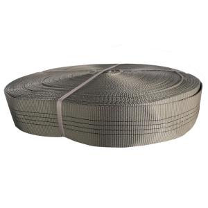 1t - 12t Polyester Webbing Roll Webbing Sling Belt Material For Lifting