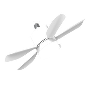 360 Rotating LED Ceiling Fan Light with 3000-6500K Color Temp and IP20 Rated for