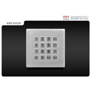 Quality Access Control System IK07 Anti Vandal Stainless Steel Function Keypad for sale
