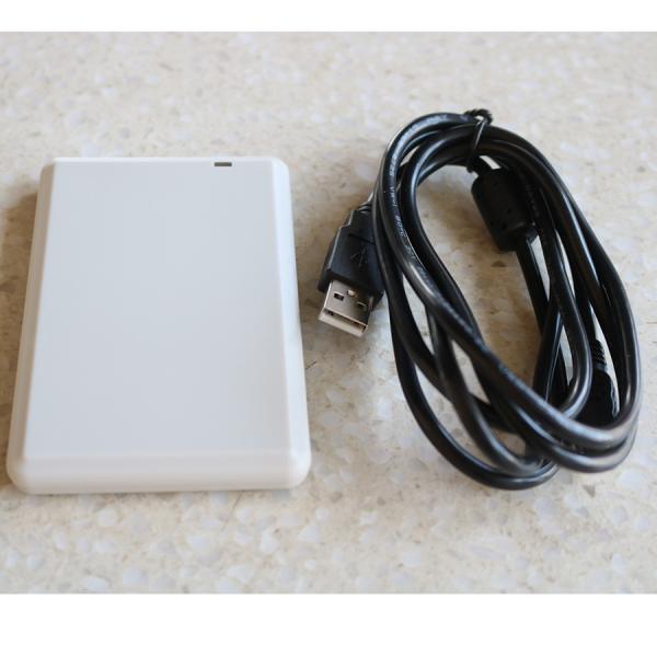 Multiple Protocol Micro Usb Rfid Reader , Long Range Rfid Card Reader 18cm