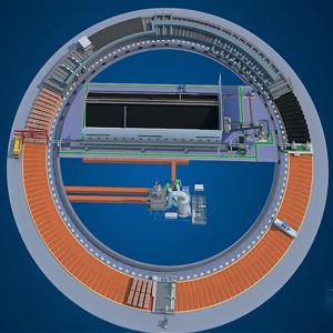 Rotary Kiln Automatic Brick Plant 240x115x53mm Hollow Block Machine