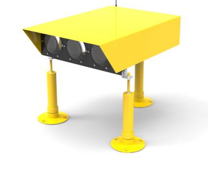 Buy Steady Burning 80m/S Helipad Landing Lights 240VAC Polycarbonate Lens at wholesale prices