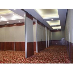 Top Hanging System Aluminium Sliding Track Foldable Wall Moving Office Partition