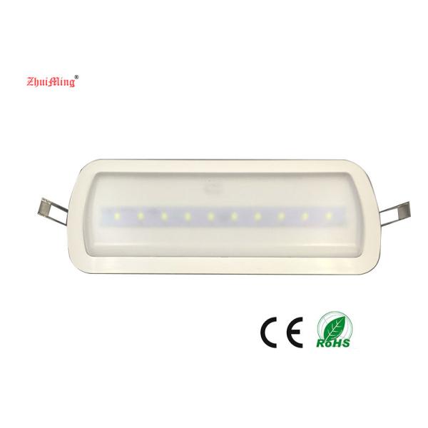 Emergency Rechargeable Led Light / Ceiling Recessed Emergency Lights With Ni -