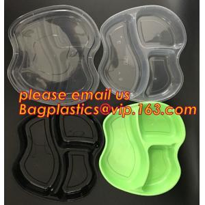 Promotional custom disposable plastic fast food bowls, plastic serving bowl,