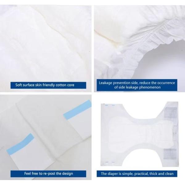 Plastic Material And Wireless Connectivity OEM Disposable Diapers For Incontinence Management