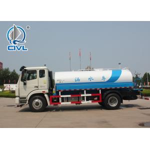 Cleaning Road 4x2 Euro III 100HP Water Tanker Vehicle