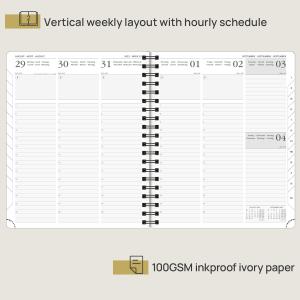 FSC Certified ECO Friendly Academic Planner , Hardcover Binding 2023 Weekly