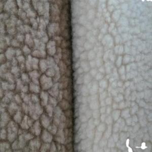 2023 Mid to end Factories Order Polyester Particle Lamb Wool for Lining in