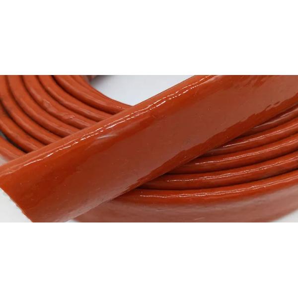Buy Heat Insulation Heat Shield Fire Sleeve Silicone Coated Fiberglass at wholesale prices