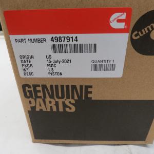 Excavator 6L Diesel Engine Piston Original 4987914