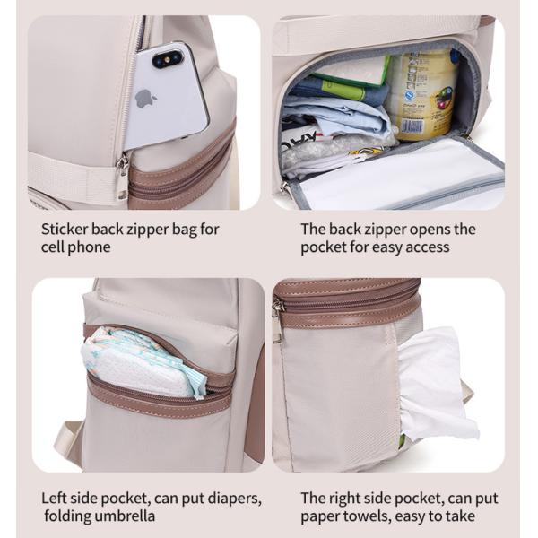 Mother Baby Diaper Bag OEM Customize Multi Function Backpack Waterproof Diaper bag
