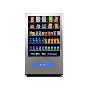 Snacks And Drinks Vending Machine With Credit Card Or Cash Payment System